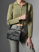 Cross Body Tas Wt Grained Miniprix Zwart wt grained H6990-vue-porte